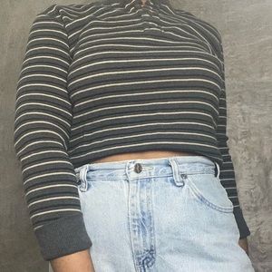 Long sleeve striped shirt